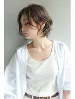 LIAH【リア】【3月上旬NEW OPEN(予定)】 【LIAH】ハンサムショート×ラフカール/オリーブカラー/髪質改善