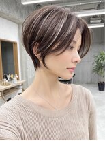 ラ ブーケ 大垣店(La Bouquet)&nbsp;コントラスト際立つハイライトショート