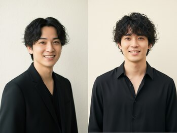 メンズ レガロ 八尾(MEN'S regalo)の写真/ダウンパーマ×フェザー質感で創る立体バランス◎八尾で"ダウンパーマの精度"で注目を集めるMEN'S regalo★