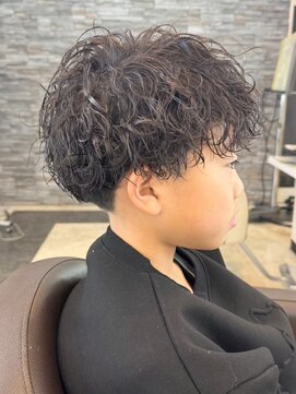 ガーデン 西川田店(garden) 宇都宮メンズカットメンズパーマ波巻きスパイラルパーマツイスパ