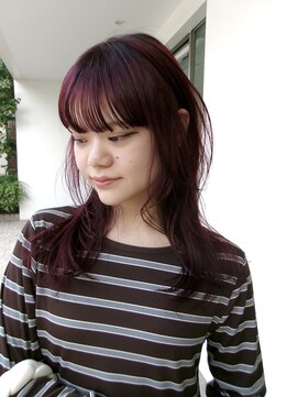 チクロヘアー(Ticro hair) @nkkn15 暖色系カラー/レイヤーカット