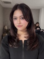 エトワ 中央店(etoi)&nbsp;大分ミディアムボブレイヤー軽め韓国レイヤーくびれスタイル