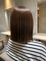 パダ 天六店(PADA)&nbsp;切りっぱなしボブ/アッシュベージュ