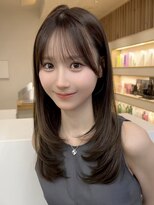 アビー(ABBEY3) 顔周りレイヤー小顔レイヤー韓国レイヤーくびれレイヤーおくれ毛