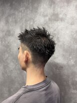 スピン 本八幡(SPIN) MEN’S HAIR/サーフカール/刈り上げセンターパート/本八幡