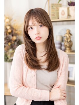 エノア バイ カバーヘア(ENOA by COVERHAIR) 30代40代秋の艶髪レイヤーロング
