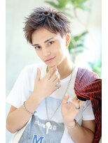 リップス 表参道店(LIPPS)&nbsp;2ブロック×ブリーチカラー！【サニートライブモヒカン】