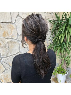 ヘアメイク ヴァロ(Hair Make VaLo) カジュアルアレンジ＋ポニーテール