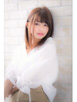 ソア 武蔵小杉(SOAR) 大人かわいい無造作カールとデザインカラー小顔ボブディ