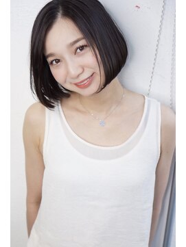 ルモア(RUMOR) Rumor×【黒髪グレージュ】エアリー暗髪カラー