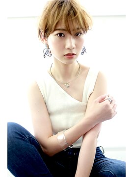 ラフィス ヘアー パーク 枚方2号店(La fith hair park) 【over hair】 ショートボブスタイル