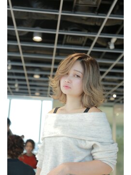 サイン ヘア イノベーション(sign HAIR INNOVATION) 大人可愛い、色気、小顔カットひし形シルエット【錦糸町】