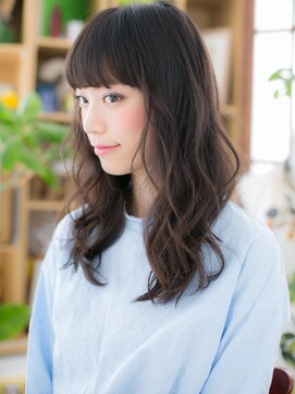 カバーヘア ブリス 川口(COVER HAIR bliss) ★黒髪アッシュ小顔大人ガーリー韓国風ウェーブ20代30代40代★8