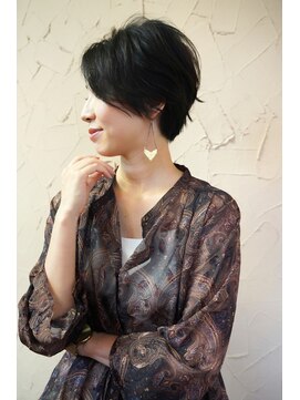 スリル ヘア アンド ネイル デザイン 恵比寿店(sulir hair and nail design) ハンサムショート☆/黒髪ショート30代40代50代