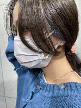 ジンジャー(GINGER) 新髪質改善×トリートメント×インナー×ブルー