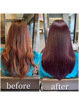 トルネード(TORNADO) 韓国風艶髪ストレート LAケラチントリートメント 美髪 M630