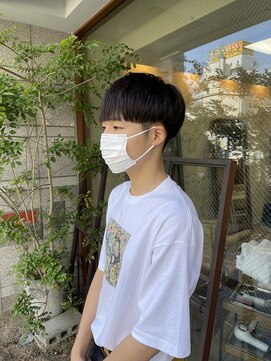 ニコアヘアデザイン(Nicoa hair design) ぱっつんマッシュ