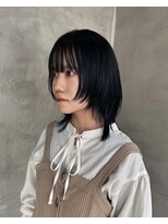 テトヘアー(teto hair) ウルフ　前髪パッツン