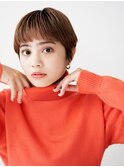 イメチェン/ホワイトブロンド/外ハネボブ/美髪/上大岡