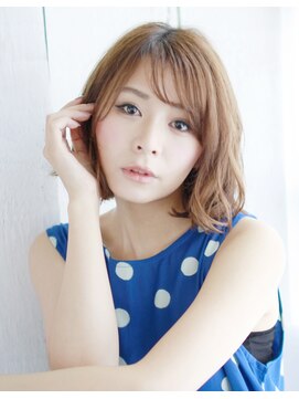 アーク(ARC+) 外ハネパーマボブ・バング狭め小顔カット【代官山】