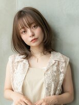 ドットハリス(.Hallis)&nbsp;ウルフレイヤー/ミディアムレイヤー/透明感カラー/髪質改善