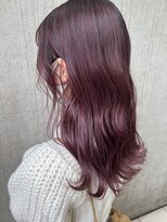 ロア 福岡天神本店(LORE)&nbsp;ブリーチ無しピンク