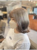 金子真梨子・まろやかベージュ/横浜髪質改善