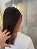 大人女子に人気のピンクベージュ♪イヤリングカラー