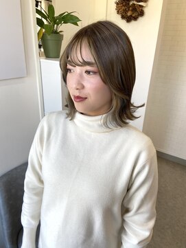 コノ(cono) バング&イヤリングインナーカラー