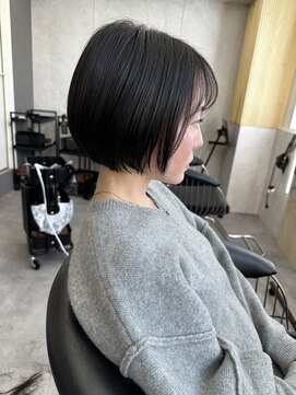 フリーラ 横浜(freera) 愛され顎ラインボブアンニュイ色気色っぽボブウェーブボブ