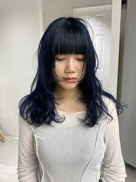 ゼスト 八王子店(ZEST) ブルーカラー/ネイビーカラー/ブルーブラック/顔まわりレイヤー