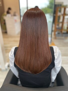 アトリエコア(Atelier Coa) 髪質改善トリートメントミルクティーベージュカラーくびれヘア