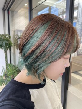 ハレル 戸塚(HAREru.) アンブレラカラーグリーン