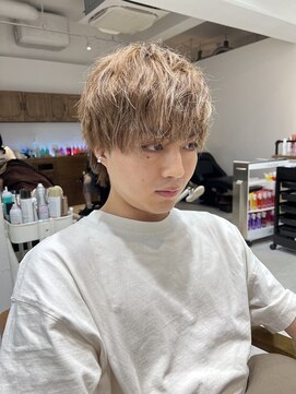 ネイロ 錦糸町(NeiRo) 魅力倍増カールセミディシアーカラーダークアッシュショートヘア