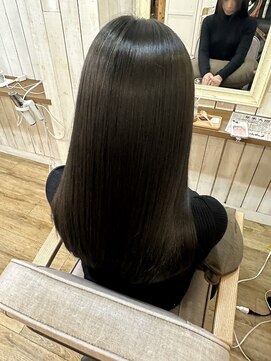 コージー リゾート バイ アンツ 茅ヶ崎駅前店(cozy resort by ANT'S) 黒髪/ボブルフ/ネビージュ/小顔/ワンレン/茅ヶ崎/髪質改善/前髪