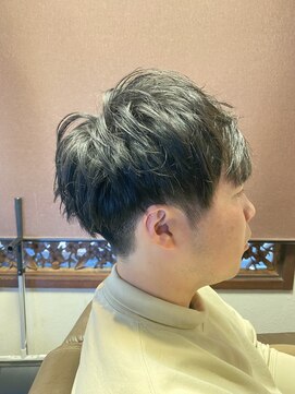 アンツ サザンリゾート 茅ヶ崎店(ANT'S Southern Resort) ダークアッシュ/ニュアンスパーマ/韓国マッシュ/スペインカール