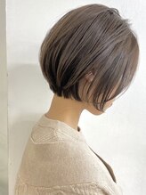 《*ショートヘアが初めての方も*》短くなりすぎず、スタイリングもしやすいスタイルをご提案＊[白髪染め]