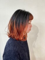 コニーズヘアサロン(Connie's Hair Salon)&nbsp;フレッシュ＆ジューシーな柑橘グラデカラー