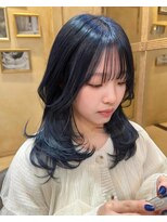 ロージアバイアルティナ(ROSIER by artina) ブルーカラー_韓国風巻き_ブルージュ