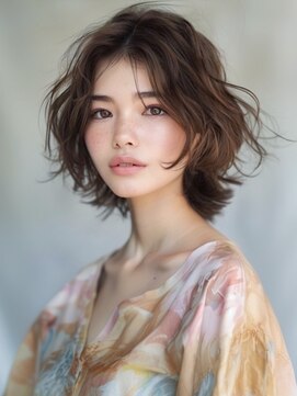 アルトリスト(Altruist Aging×HAIR&SPA) ☆イメチェンピンクベージュアンブレラカラー前髪クールショート