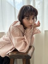 サンクチュアリ ウィズエデン 京橋店(Sanctuary with eden)&nbsp;顔まわりレイヤーボブ