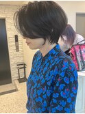 絶壁解消/ひし形/くびれ/大人ショートボブ/60代50代40代