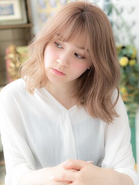 カバーヘア イヴ 戸頭店(COVER HAIR EVE) フレンチガーリー外国人風小顔エアリーミディc6戸頭10代20代30代