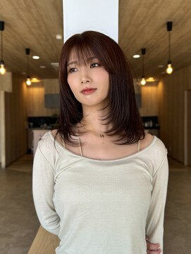 ミナリ(minari) layer cut ×brown