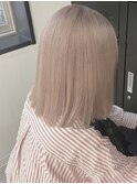 くびれヘア/アプリコットオレンジ/夏のヘアアレンジ/梅田