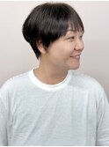 池袋ショートくびれショート大人可愛いマッシュショート前髪あり