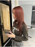 20代30代透明感◎秋色ワンカラー×韓国風レイヤー
