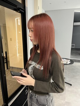 ナンバー 竪町(number+) 20代30代透明感◎秋色ワンカラー×韓国風レイヤー