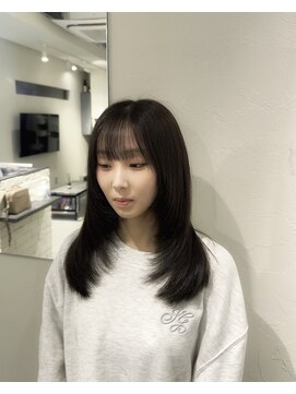 ノア ヘアデザイン 町田店(noa Hair Design) 韓国風ロングレイヤーカット