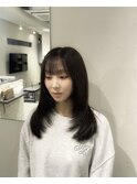 韓国風ロングレイヤーカット